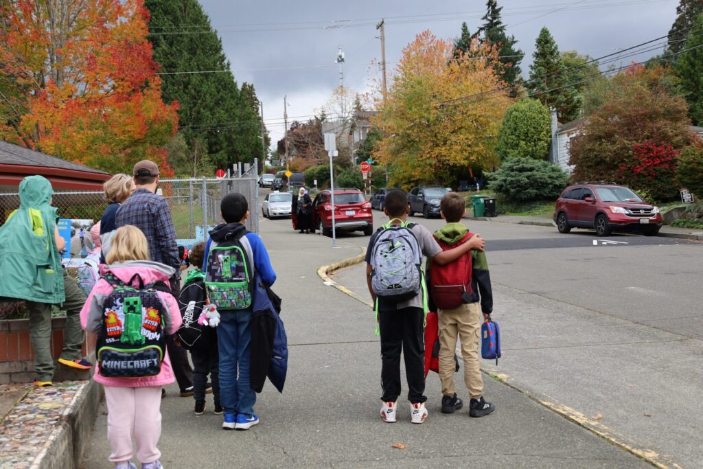 Students at school. Credit: SDOT